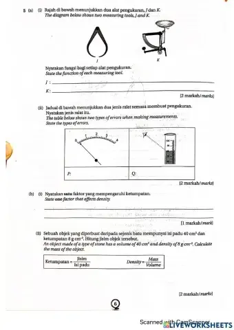 Scientific investigation