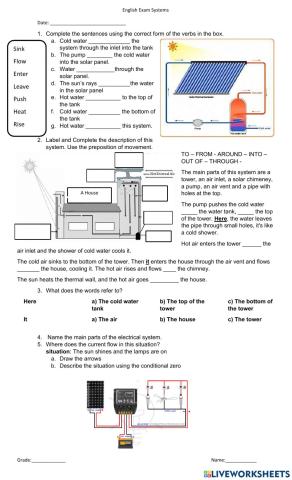Technical English-House Systems