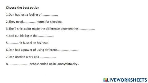 A city in the future