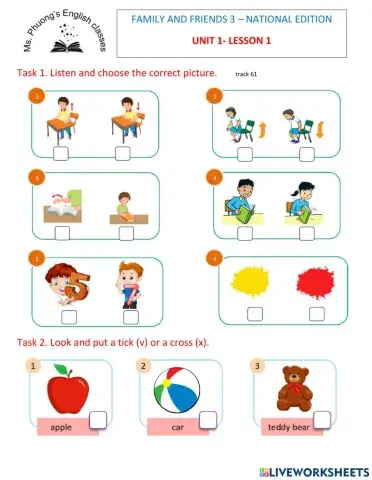 Ms Phuong-FF3-Unit 1 - lesson 1