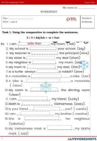 OLive ffs 4 unit 6 30.06