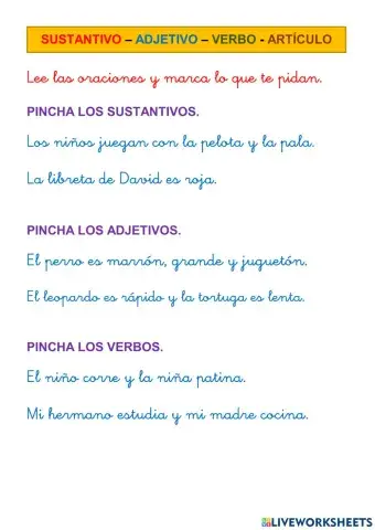 Sustantivo-adjetivos-verbos-artículos