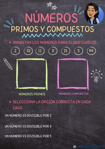 Números primos y compuestos