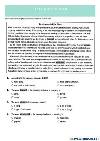 Toefl Reading practice
