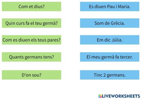 Preguntes i respostes