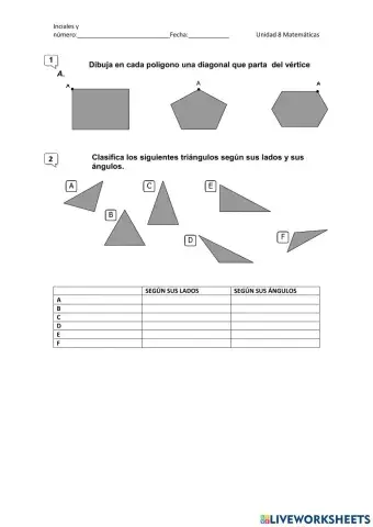 Polígonos y poliedros
