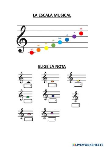 La escala musical