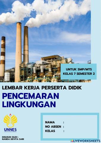 Pencemaran lingkungan