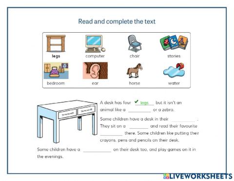 Cubs: A colorful house
