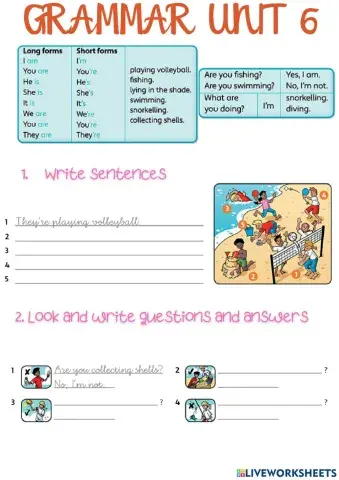 Ficha 3. unit 6. grammar