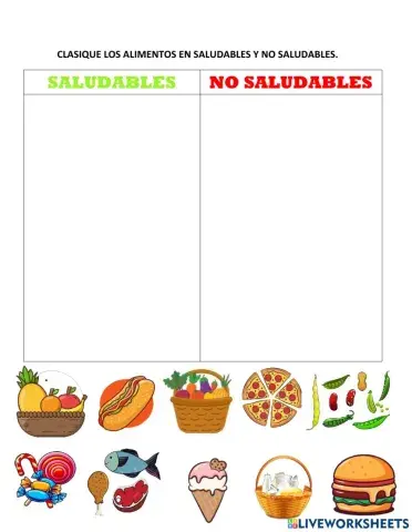 Alimentación Saludable.