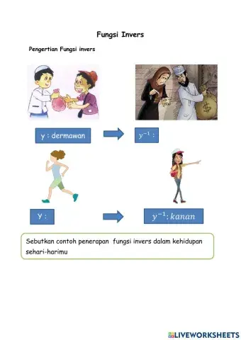 Kuis fungsi invers