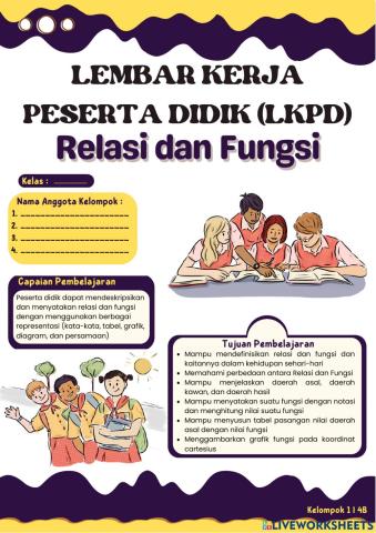 LKPD Relasi dan Fungsi