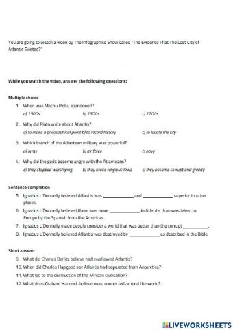 C1 C2 EVIDENCE OF ATLANTIS