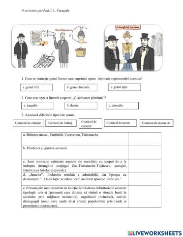 O scrisoare pierdută