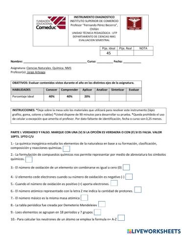 PRUEBA SEMESTRAL I NM1