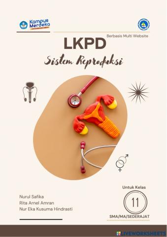 LKPD Berbasis Mullti Website Materi Sistem Reproduksi Pertemuan 2