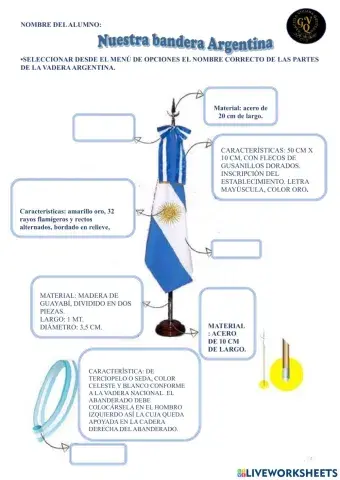 Nuestra bandera Argentina