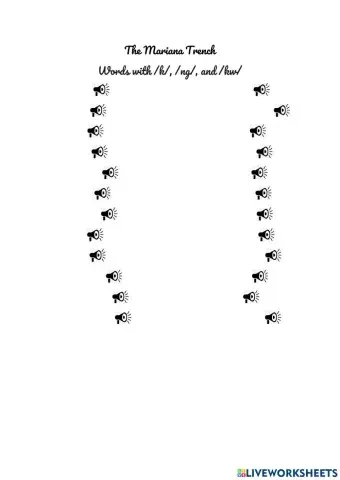 Spelling mariana trench