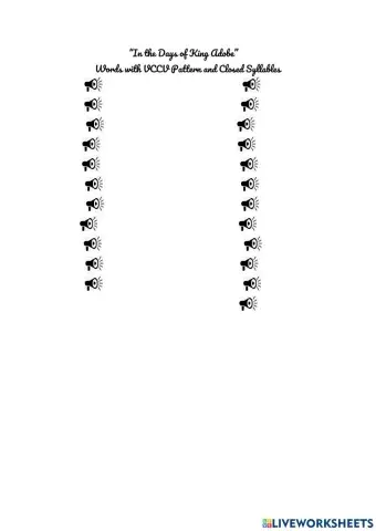 In the days of king adobe