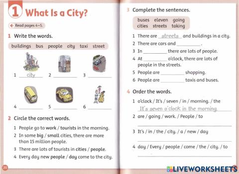 Reading-Basic Level 2 - Cities