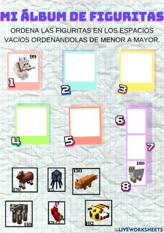 Álbum de figuritas.