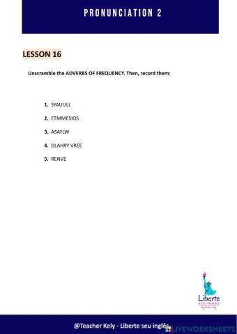 LESSON16-Pronunciation2
