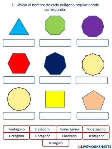 Clasificación de polígonos