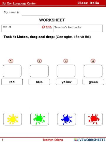 A2. Color redyellowbluegreen