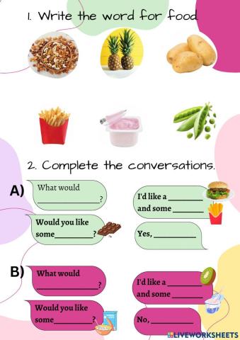 What would you like?