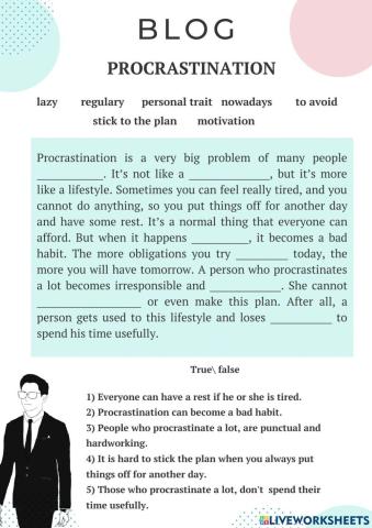 Procrastination Blog