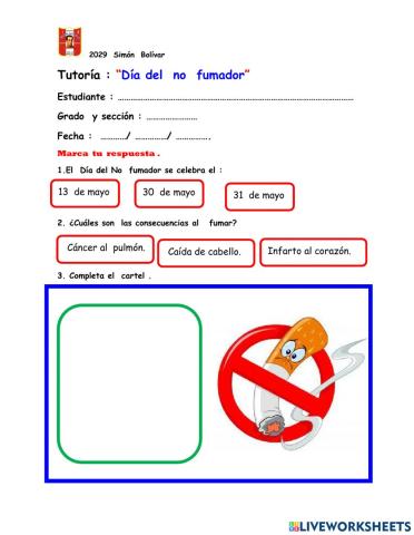 Dia del  no  fumador