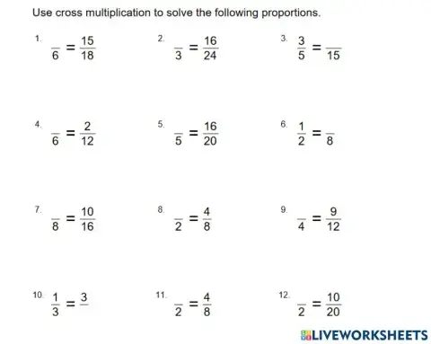 Ratio And Proportion