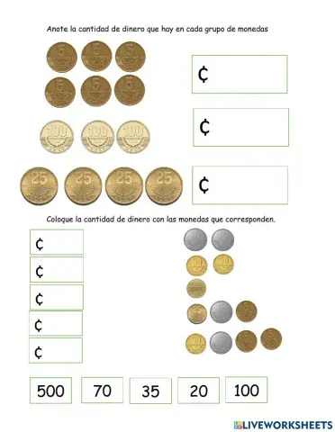 Monedas de Costa Rica