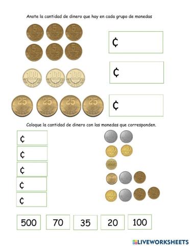 Monedas de Costa Rica