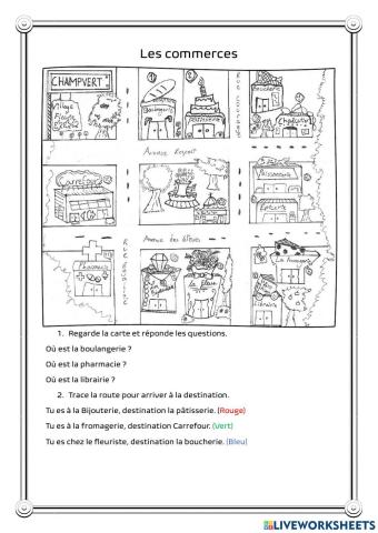 Les commerces