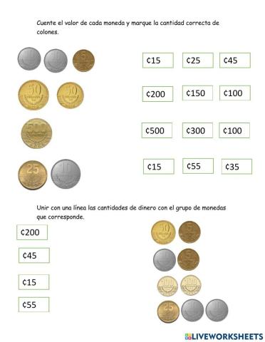 Monedas de Costa Rica 2