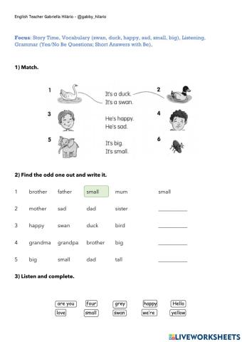 FH2 - Story Time - The Grey Duck