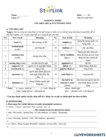 Viet Teacher-S7-Week 6-Lesson 6-Vocab - FCE Instruction