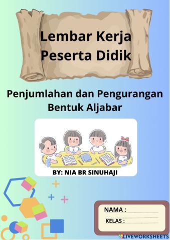 Penjumlahan dan Pengurangan Aljabar