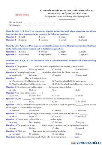 De thi thu so 1 - 2023