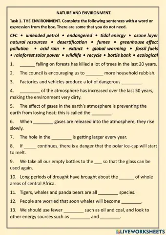 Nature and Environment B2