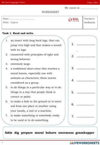 Olive ffs 4 unit 6 11.07