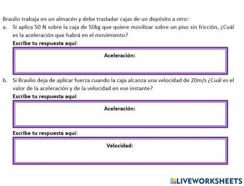 Segunda ley de Newton