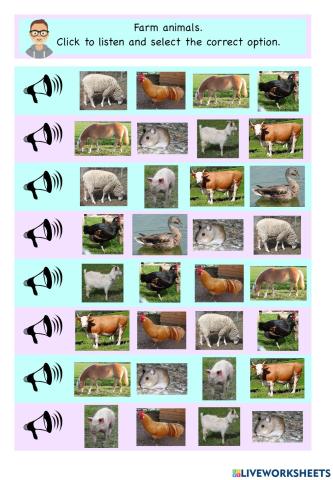 Farm animals