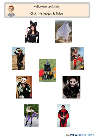 Halloween costumes