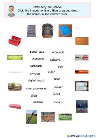 Stationery and school