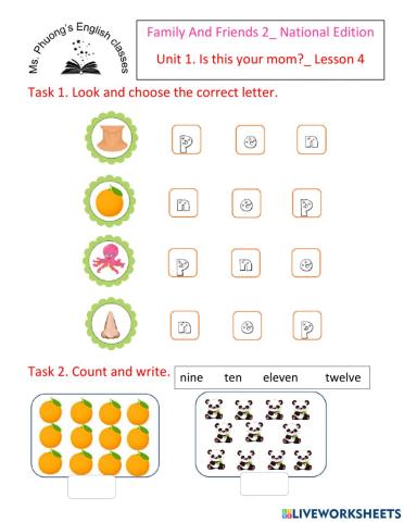 Ms. Phuong- FF2 NE-Unit 1- Lesson 4
