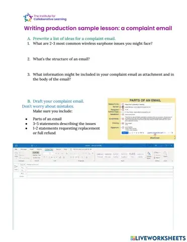Writing-Production-Sample-Lesson-MEP-complaint-email