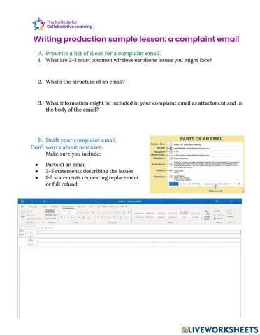 Writing-Production-Sample-Lesson-MEP-complaint-email
